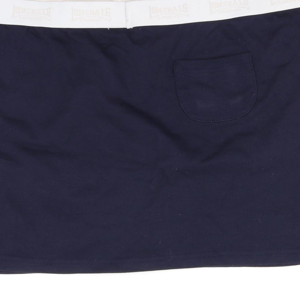 Lonsdale Womens Blue   A-Line Skirt Size 14