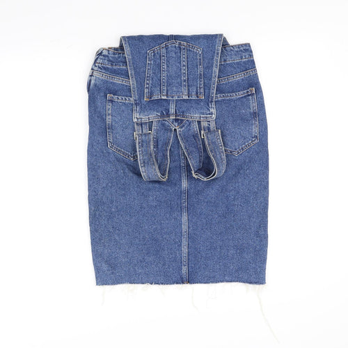 New Look Womens Blue   Dungaree One-Piece Size 8 L32 in