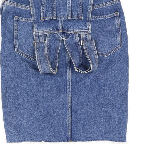 New Look Womens Blue   Dungaree One-Piece Size 8 L32 in