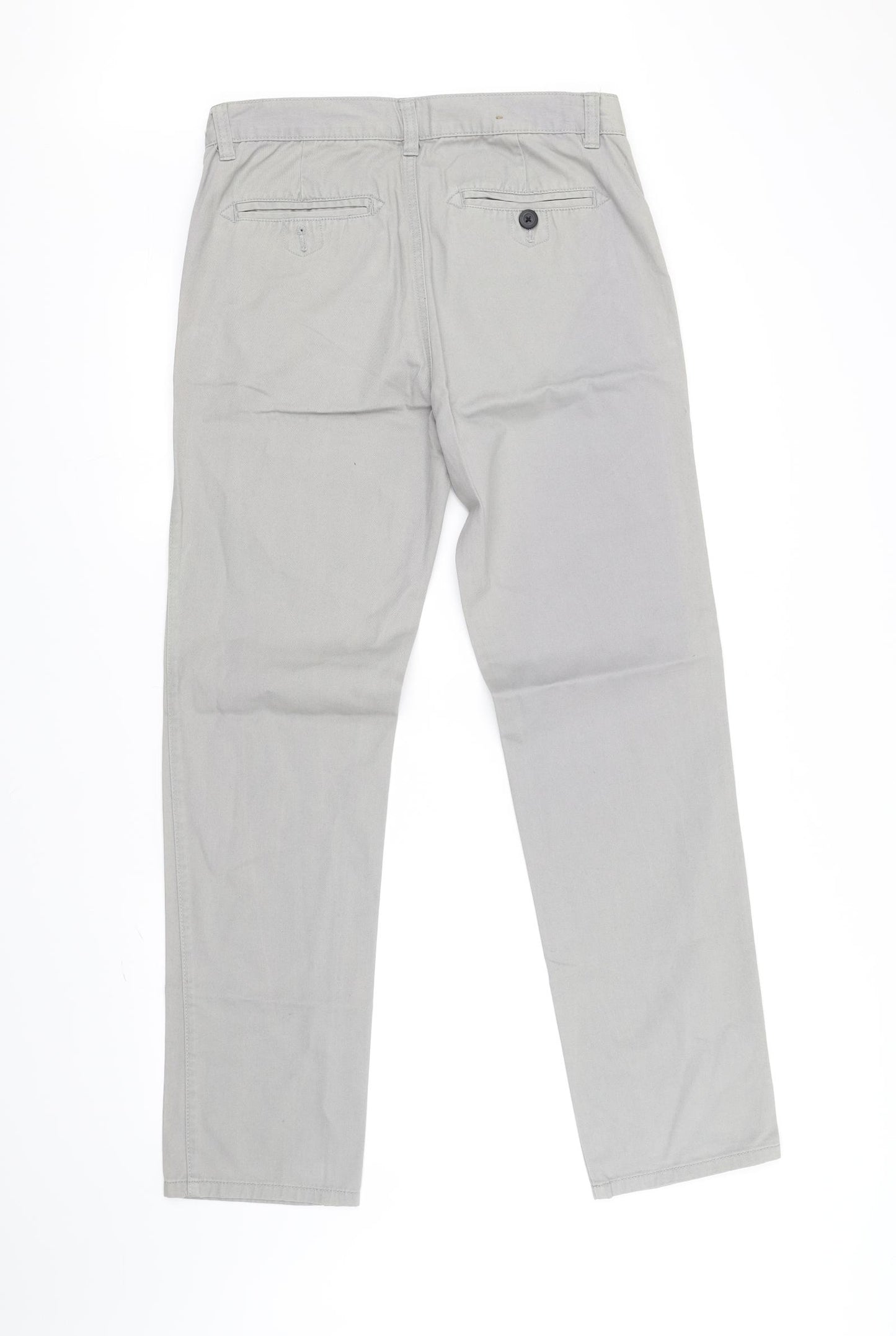 deniem co Womens Grey   Trousers  Size M L32 in