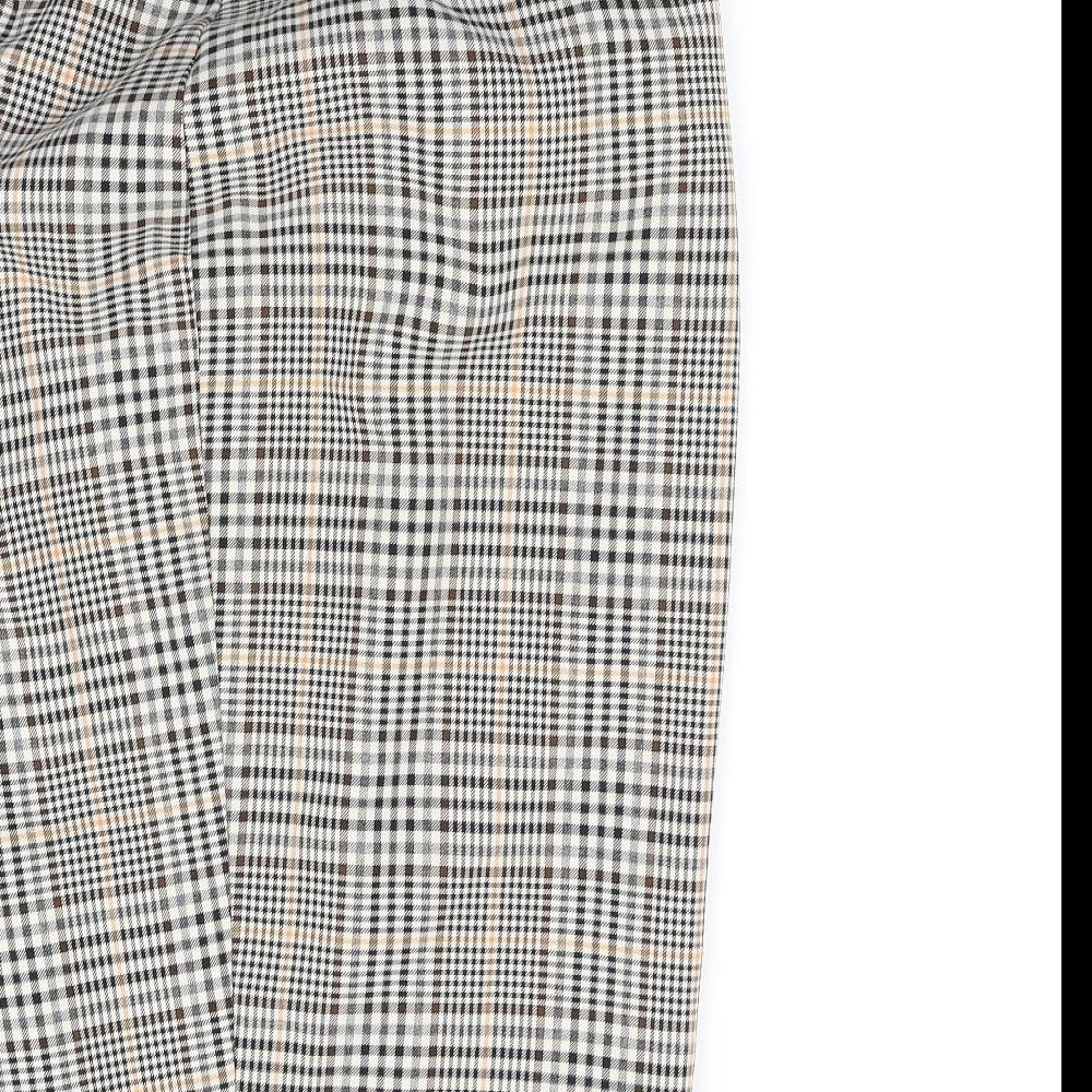 Primark Womens  Check  A-Line Skirt Size 10