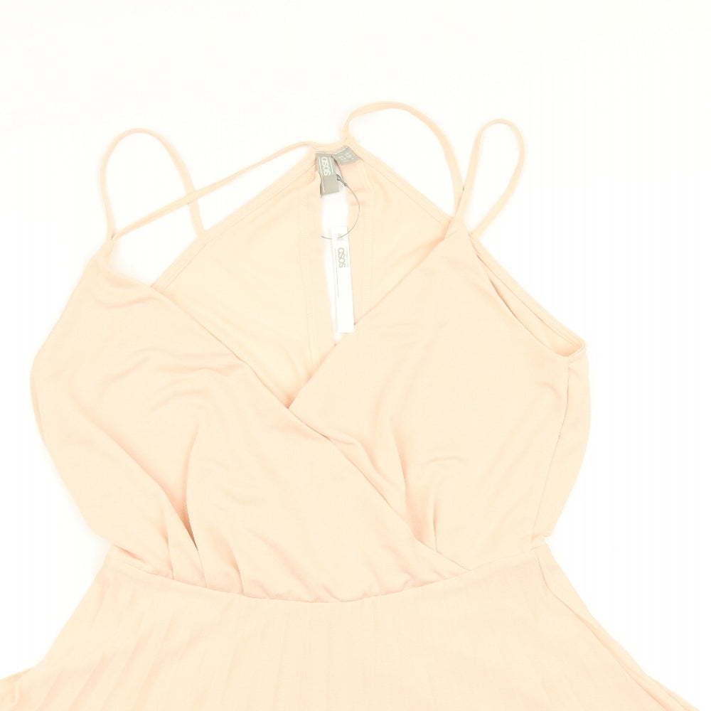 ASOS Womens Beige   A-Line  Size 10