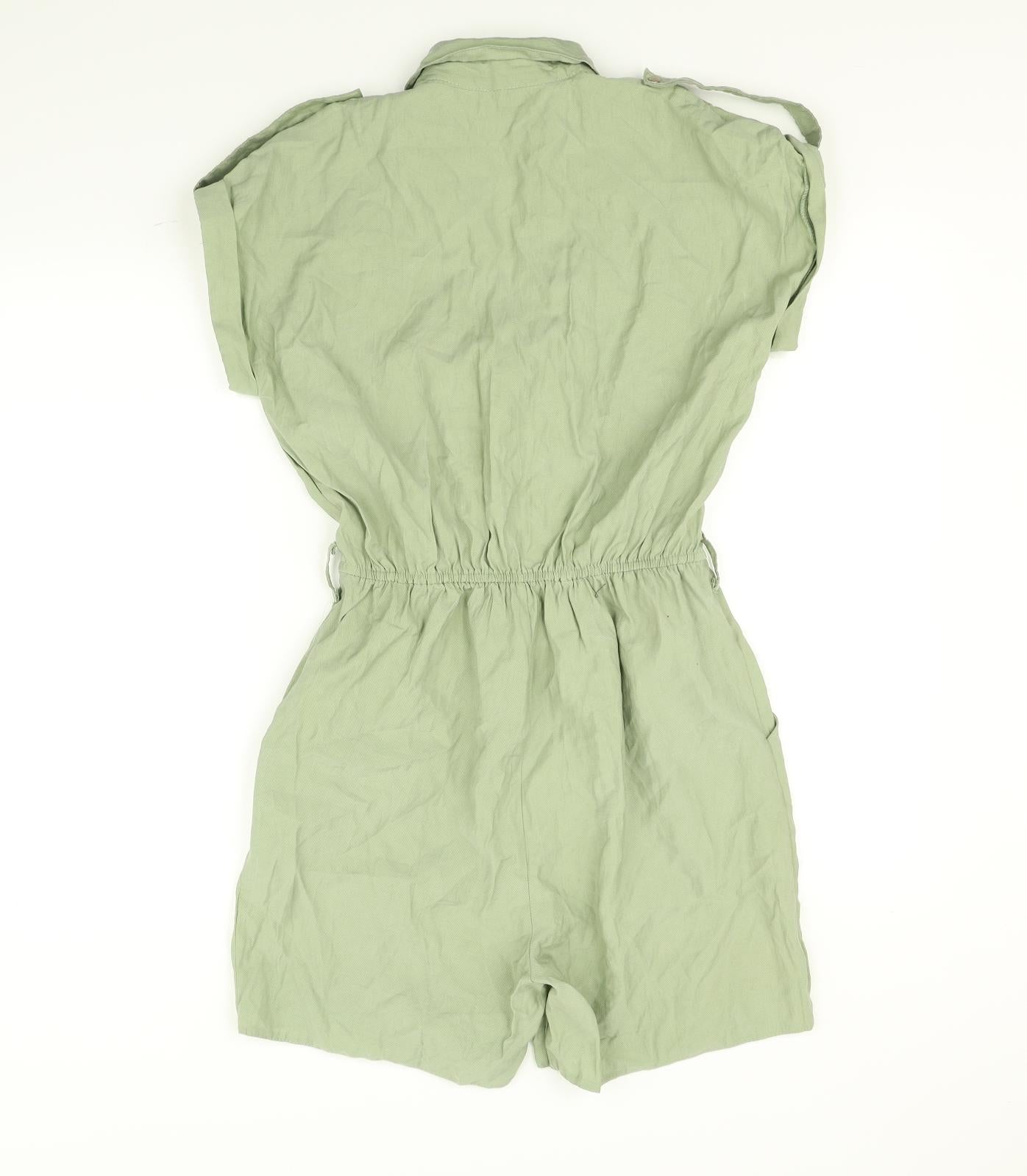 F&F Womens Green   Jumpsuit One-Piece Size 10 L17 in