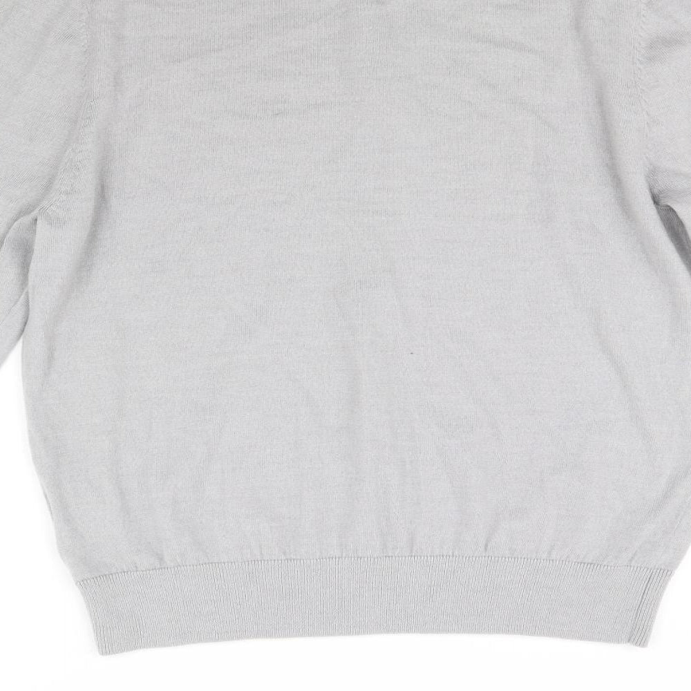 lyle and scott  Mens Grey   Pullover Jumper Size 2XL