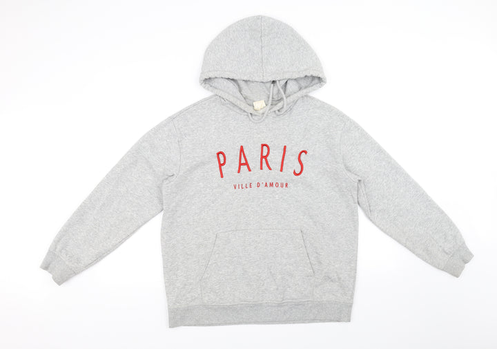 H&M Womens Grey   Pullover Jumper Size S
