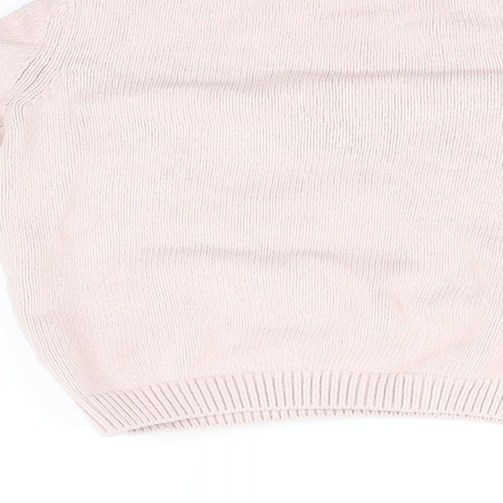 F&F Girls Pink   Pullover Jumper Size 2-3 Years