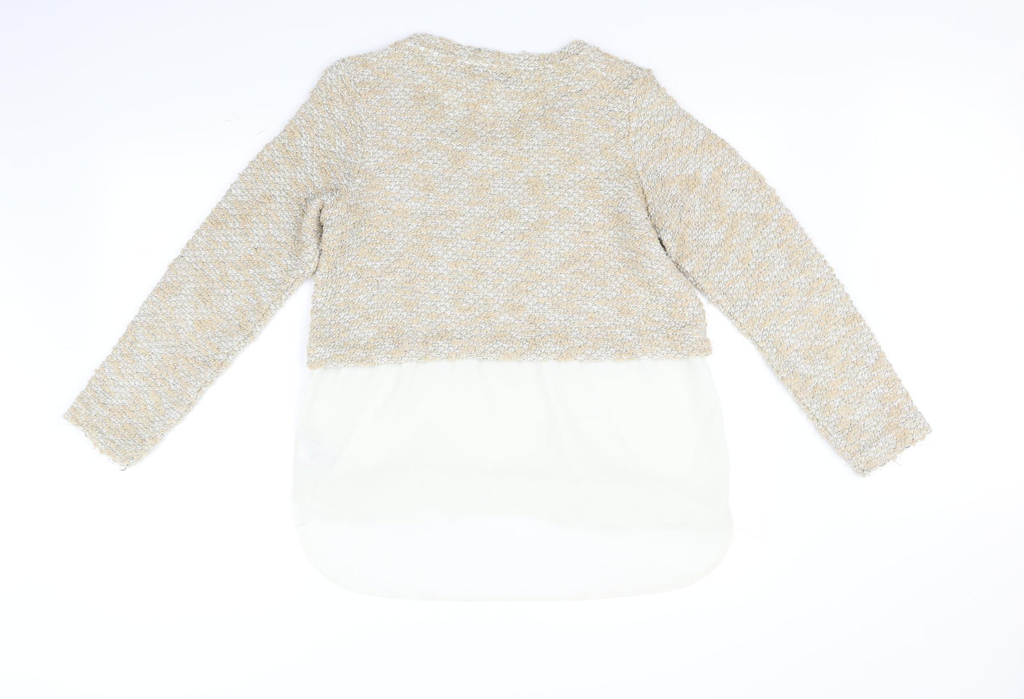 NEXT Womens Beige   Pullover Jumper Size 10