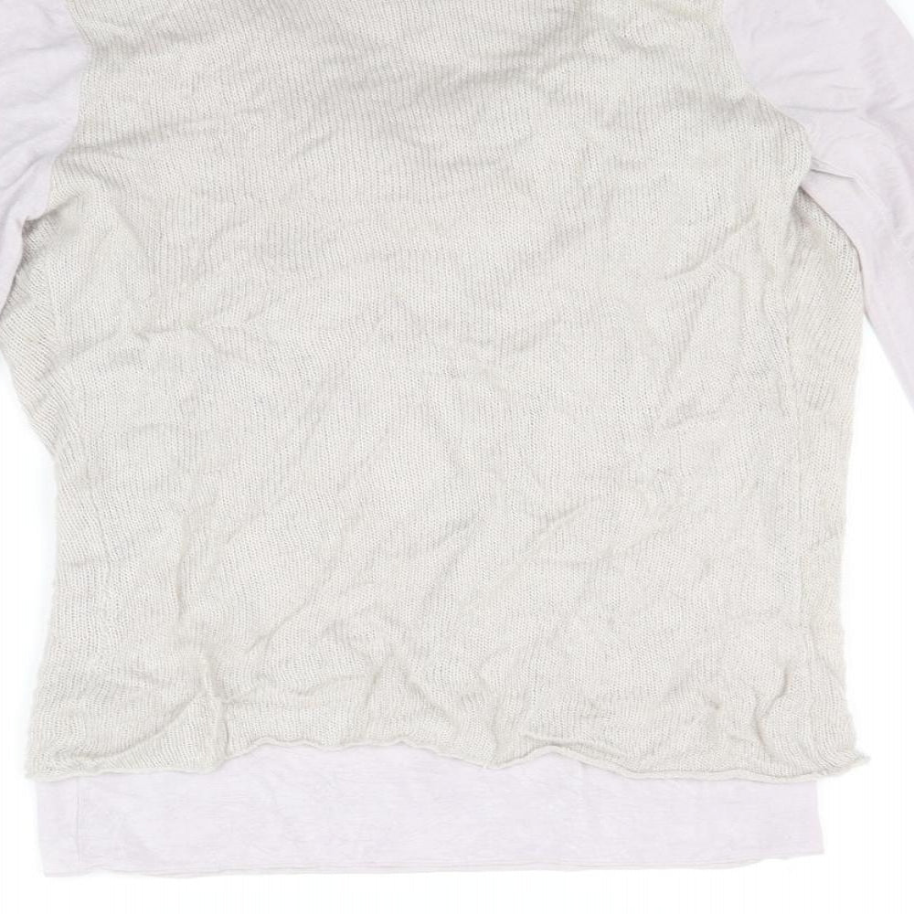 Mint Velvet Womens Ivory   Pullover Jumper Size 8