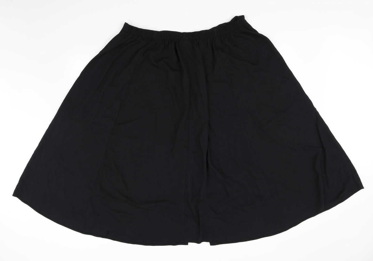 essence Womens Black   Flare Skirt Size 28