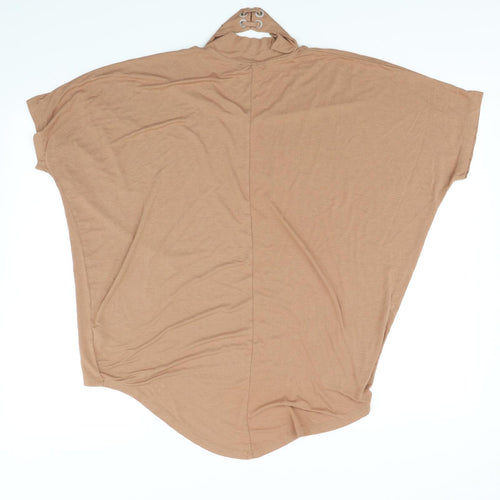 Select Womens Beige   Basic Blouse Size 12
