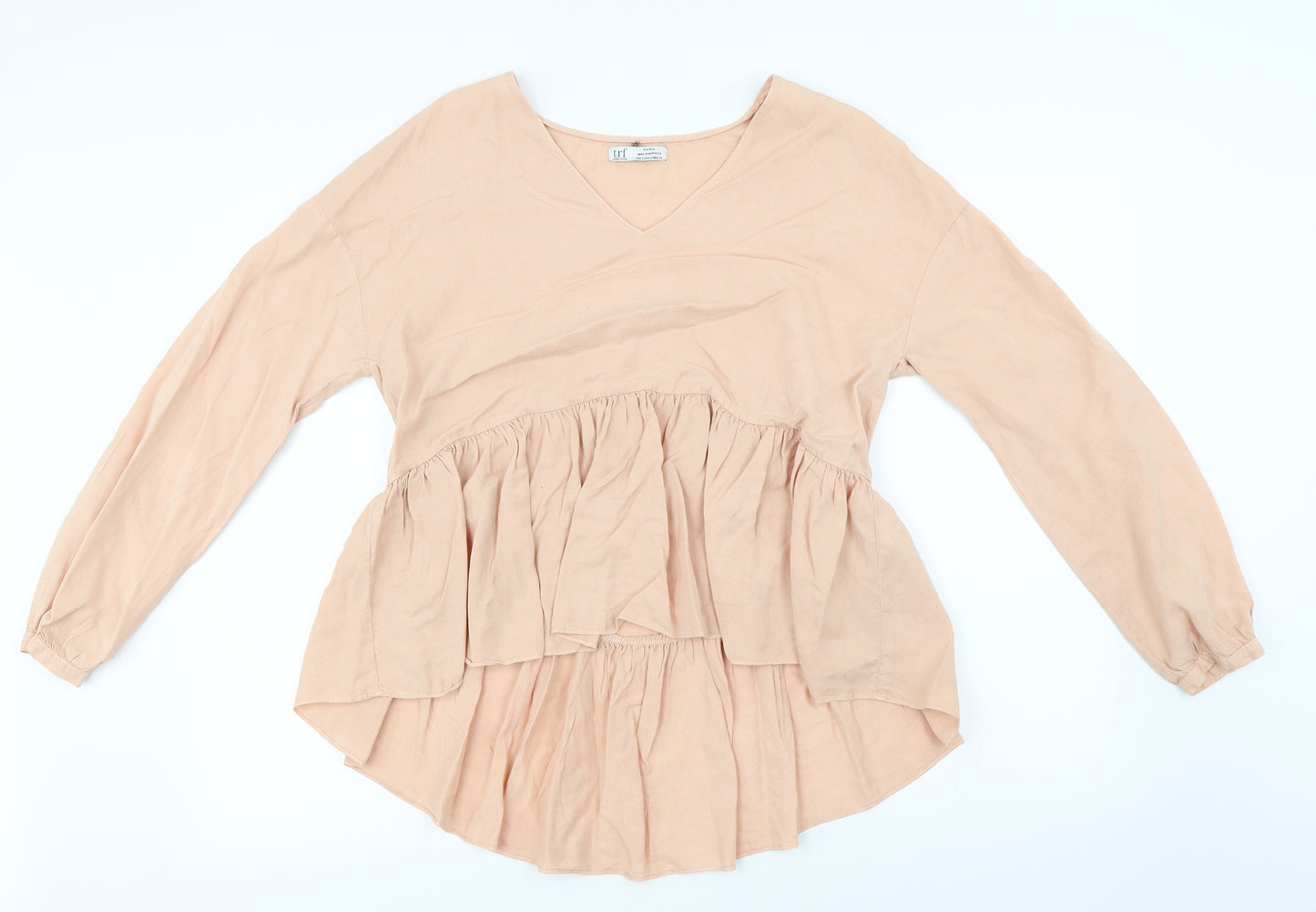 Zara Womens Pink   Basic Blouse Size S