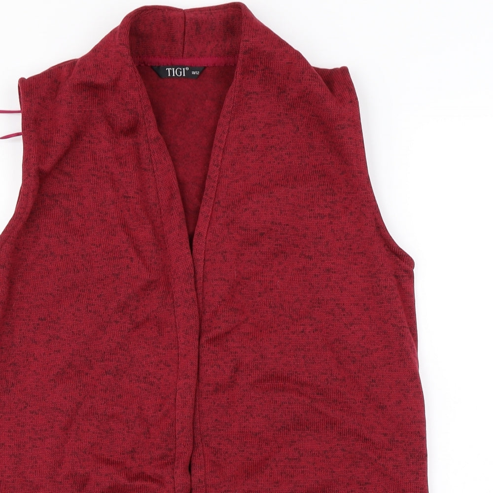 TIGI Womens Red   Cardigan Jumper Size 12