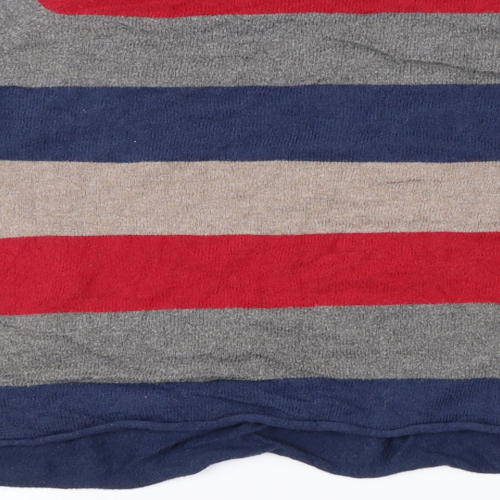 George  Womens Grey Striped  Pullover Jumper Size 16