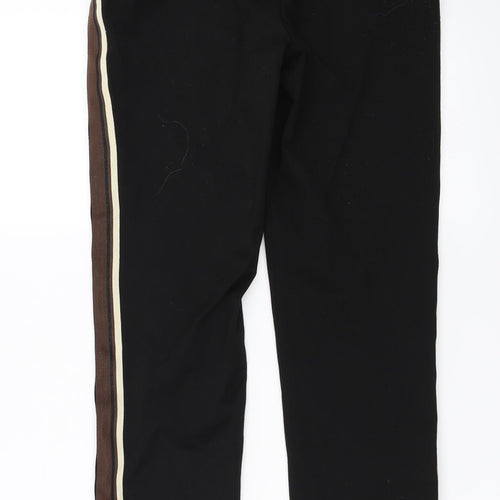 H&M  Womens Black   Trousers  Size 8 L25 in