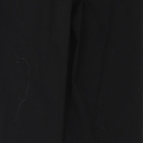 H&M  Womens Black   Trousers  Size 8 L25 in