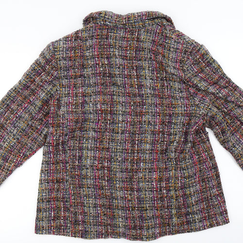 Doris Streich  Womens Grey   Cardigan Jumper Size 16