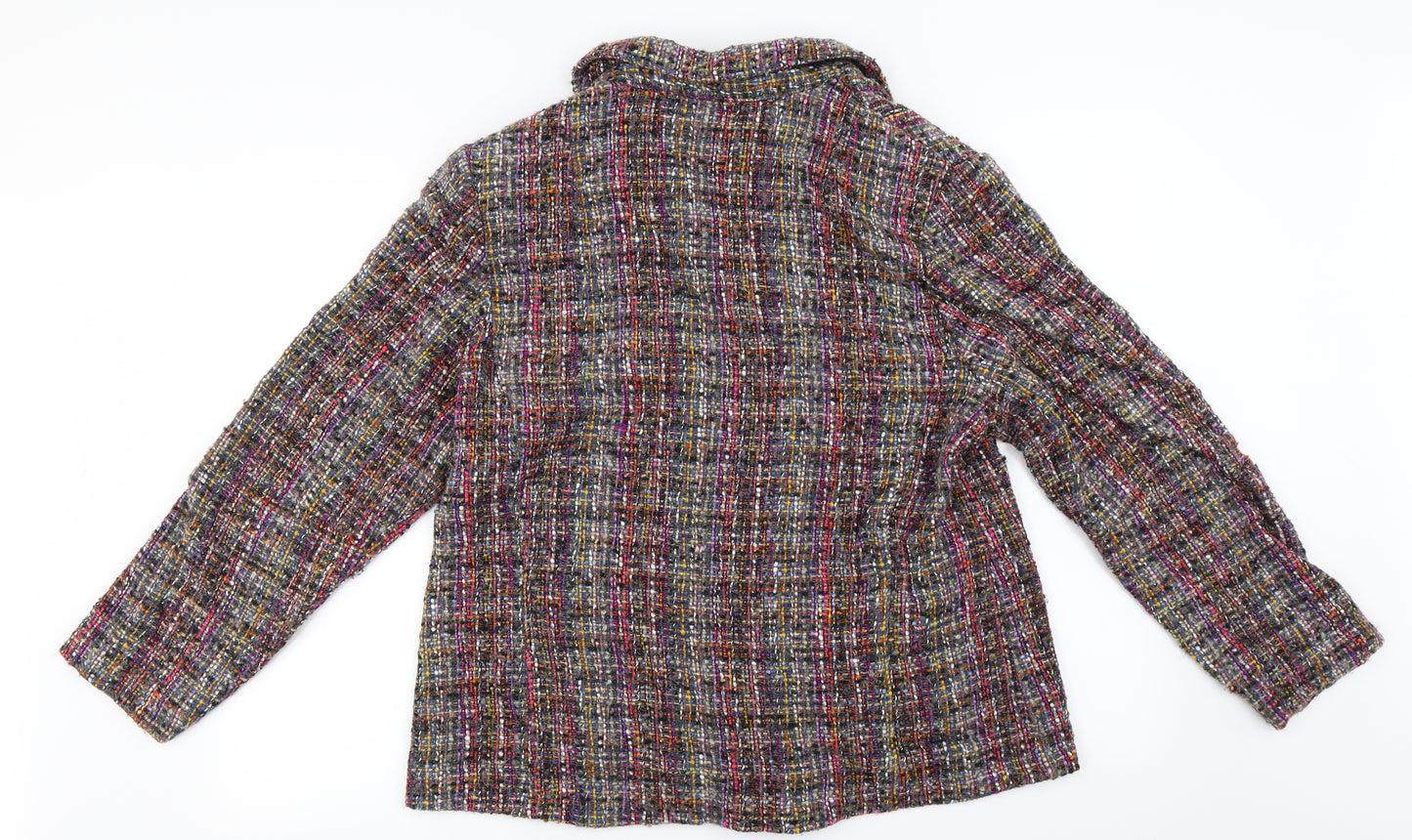 Doris Streich  Womens Grey   Cardigan Jumper Size 16
