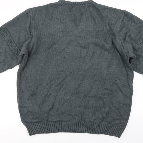 BHS  Mens Grey   Pullover Jumper Size L
