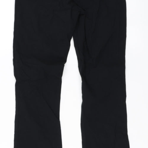 Preworn  Womens Black   Trousers  Size 23 in L25 in