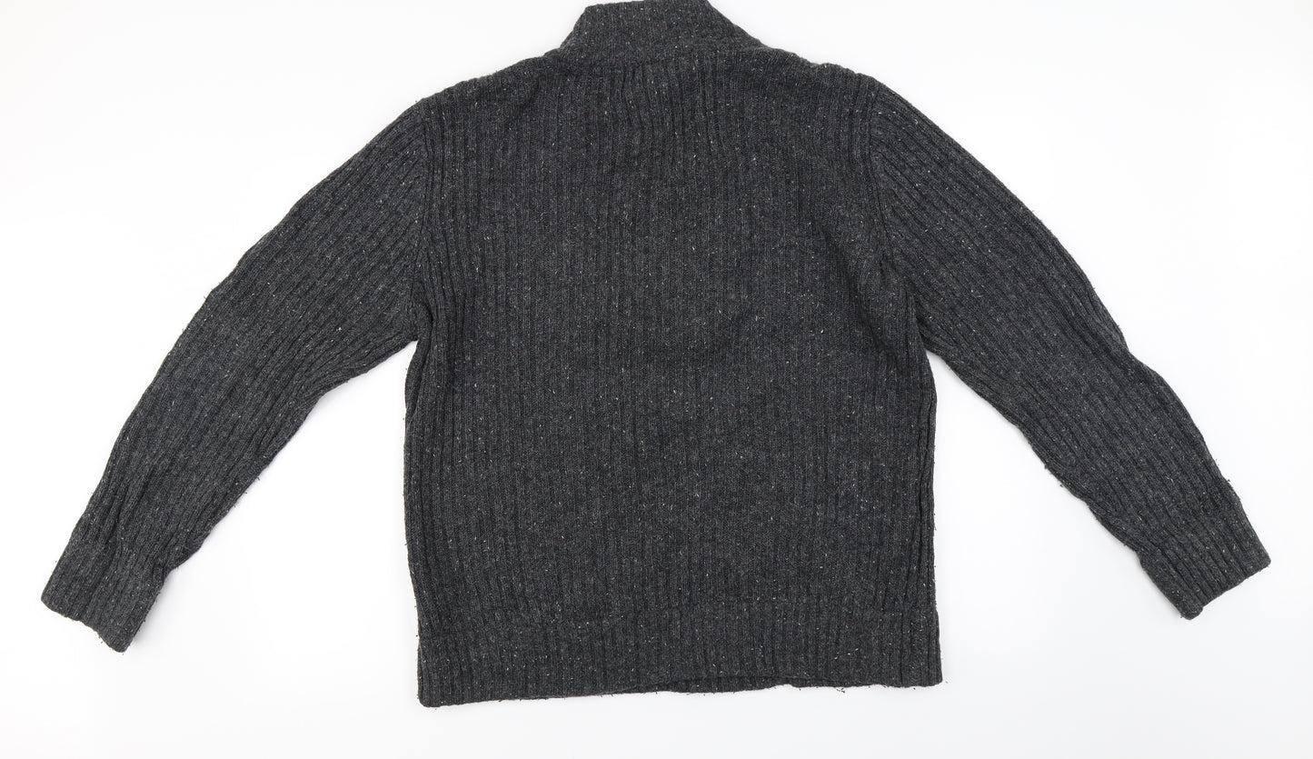 bnz Mens Grey   Pullover Jumper Size M