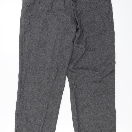 Marks and Spencer  Womens Grey   Trousers  Size 10 L25 in