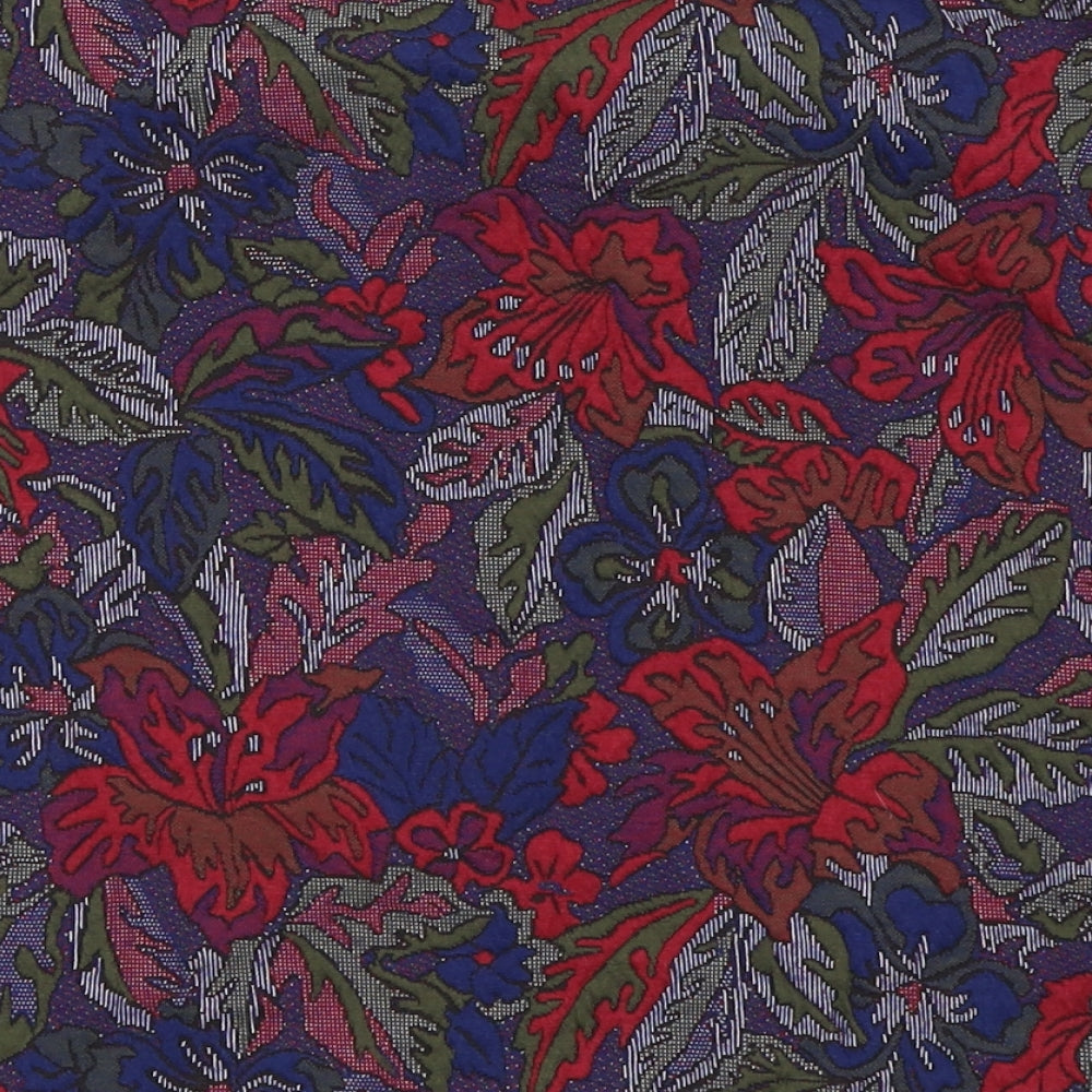 George  Womens Blue Floral  A-Line Skirt Size 12