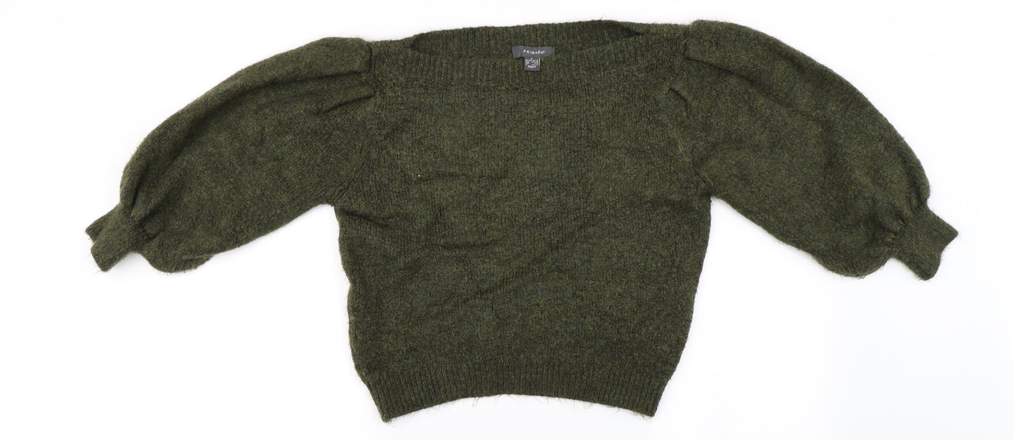 Primark  Womens Green   Pullover Jumper Size S