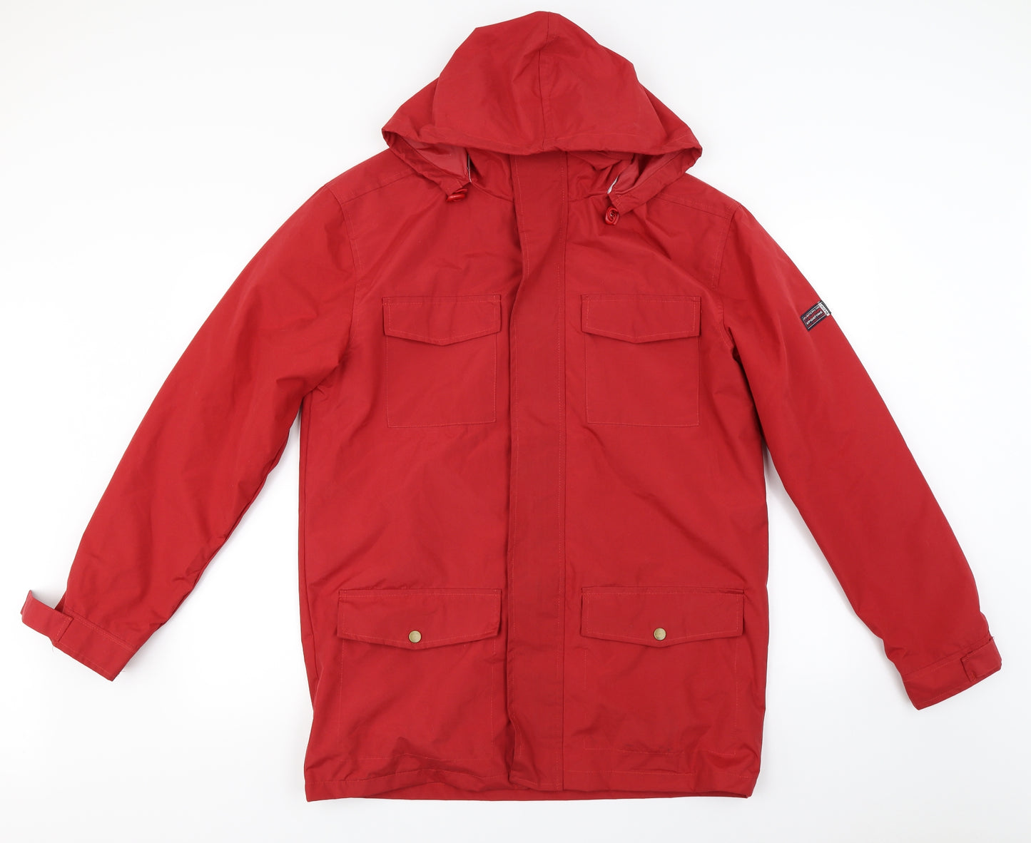 Atlas  Mens Red   Rain Coat Coat Size S