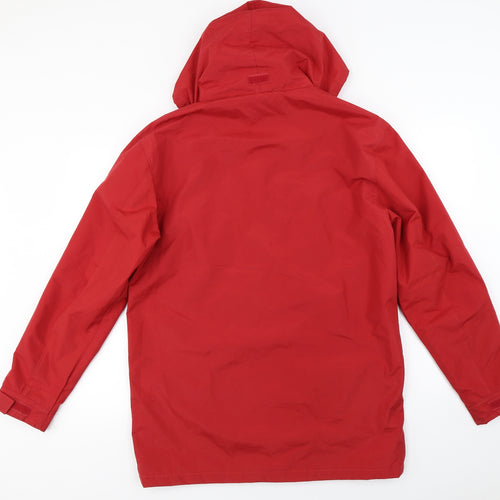 Atlas  Mens Red   Rain Coat Coat Size S