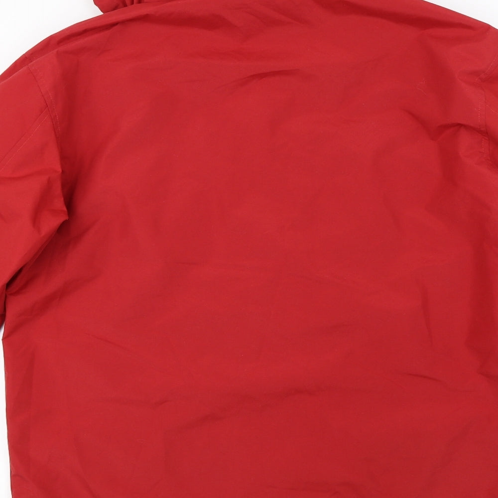 Atlas  Mens Red   Rain Coat Coat Size S