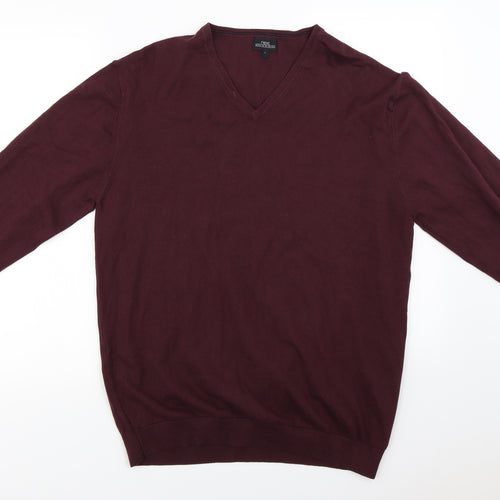 NEXT Mens Red   Pullover Jumper Size L