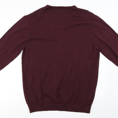 NEXT Mens Red   Pullover Jumper Size L