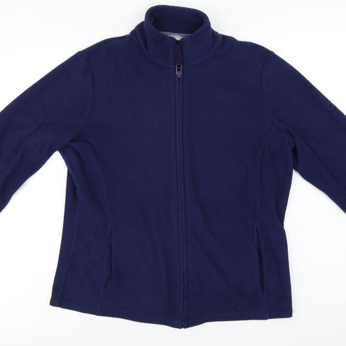 Marks and Spencer  Womens Blue   Full Zip Jumper Size 12