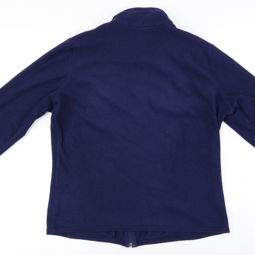 Marks and Spencer  Womens Blue   Full Zip Jumper Size 12