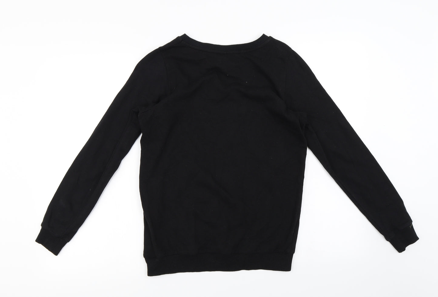Disney  Womens Black   Pullover Jumper Size 8