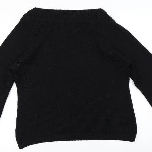 Marks and Spencer  Womens Black   Pullover Jumper Size 18