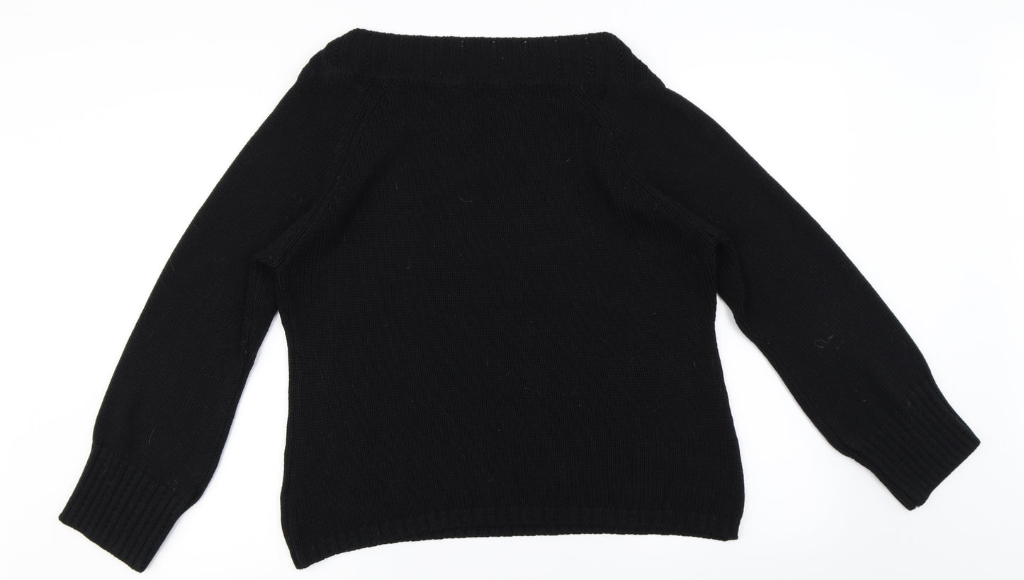 Marks and Spencer  Womens Black   Pullover Jumper Size 18