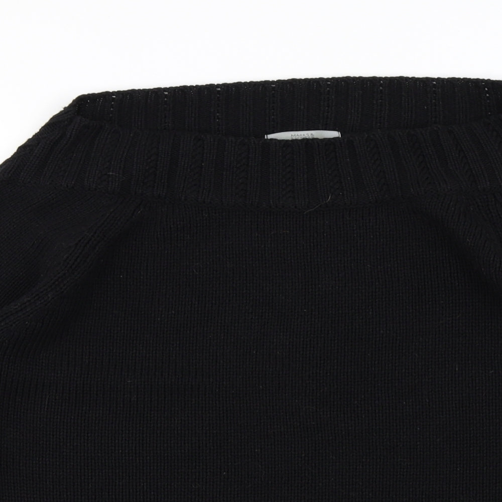 Marks and Spencer  Womens Black   Pullover Jumper Size 18