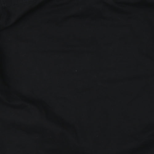 Authentic Casual Wear  Mens Black    Button-Up Size L