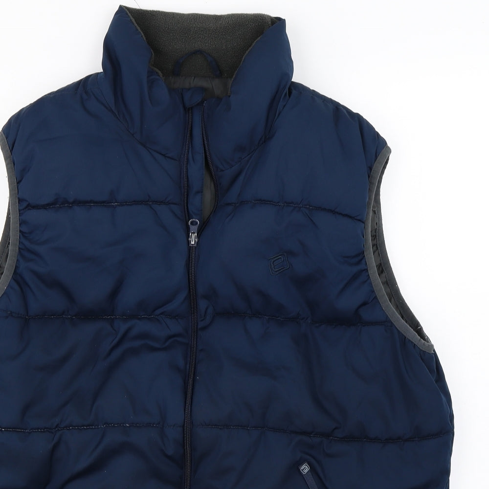 Mountain Essentials  Mens Blue   Gilet Coat Size M