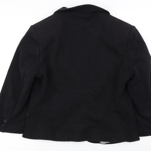 Autograph   Womens Black   Jacket Blazer Size 14