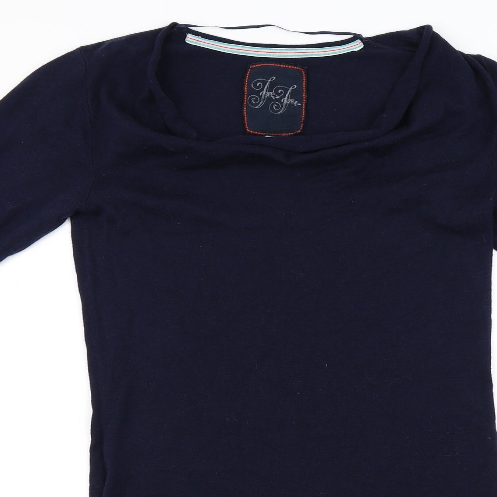 Fat Face  Womens Blue   Jumper Dress  Size 12