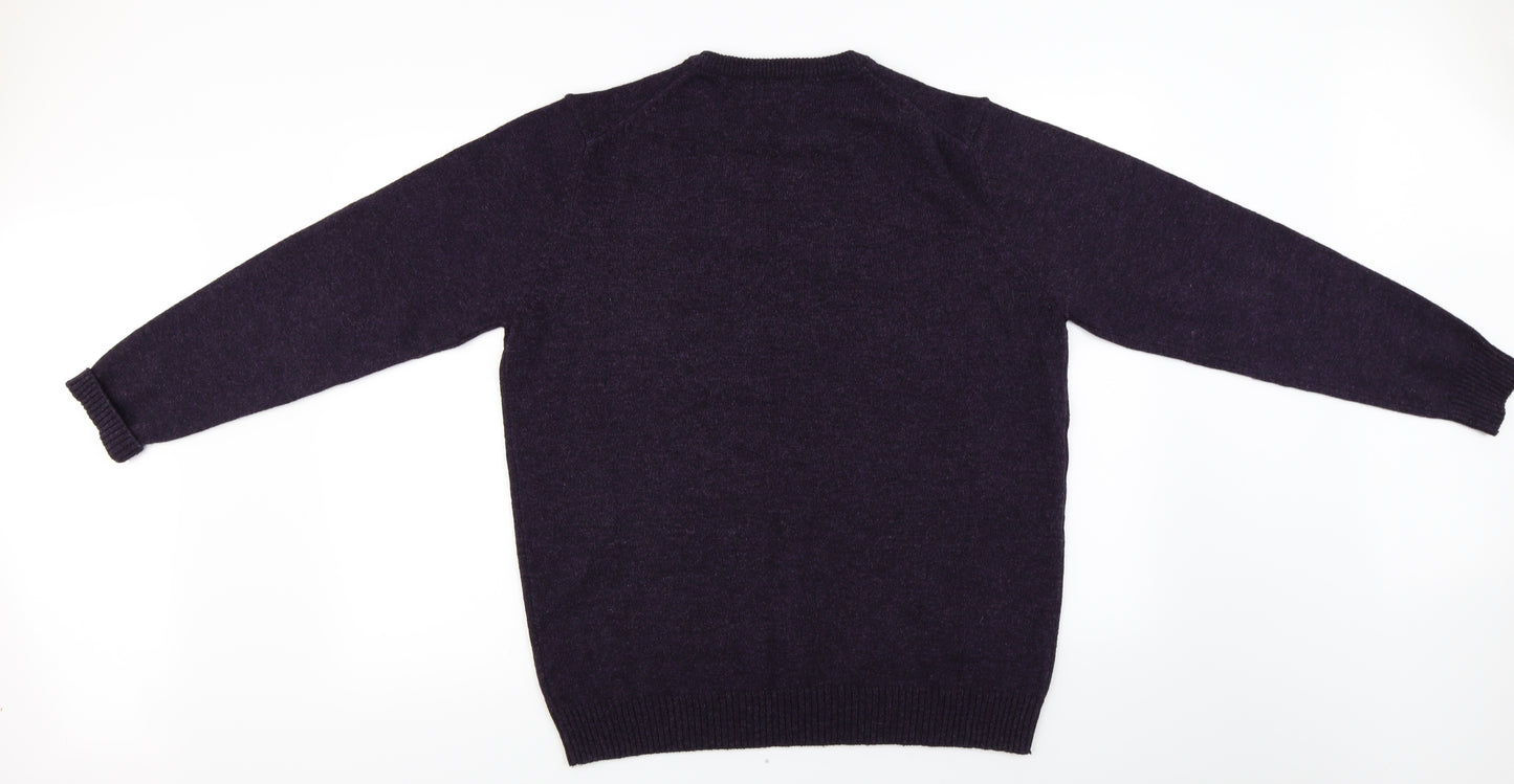 Thomas Nash  Mens Purple   Pullover Jumper Size L