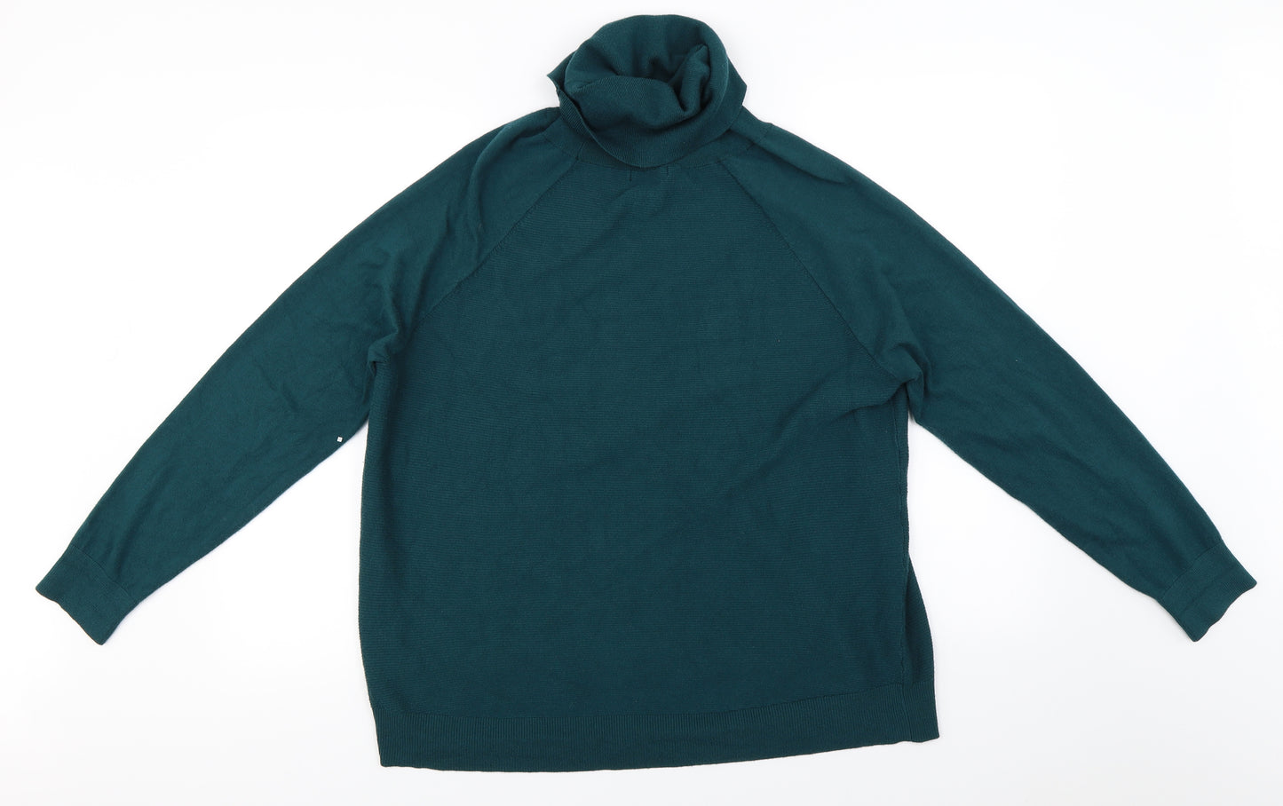 M&Co Womens Green   Pullover Jumper Size 18