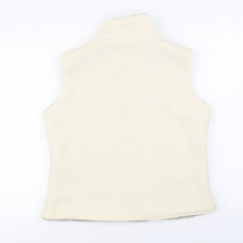 active  Womens Ivory   Gilet Coat Size L
