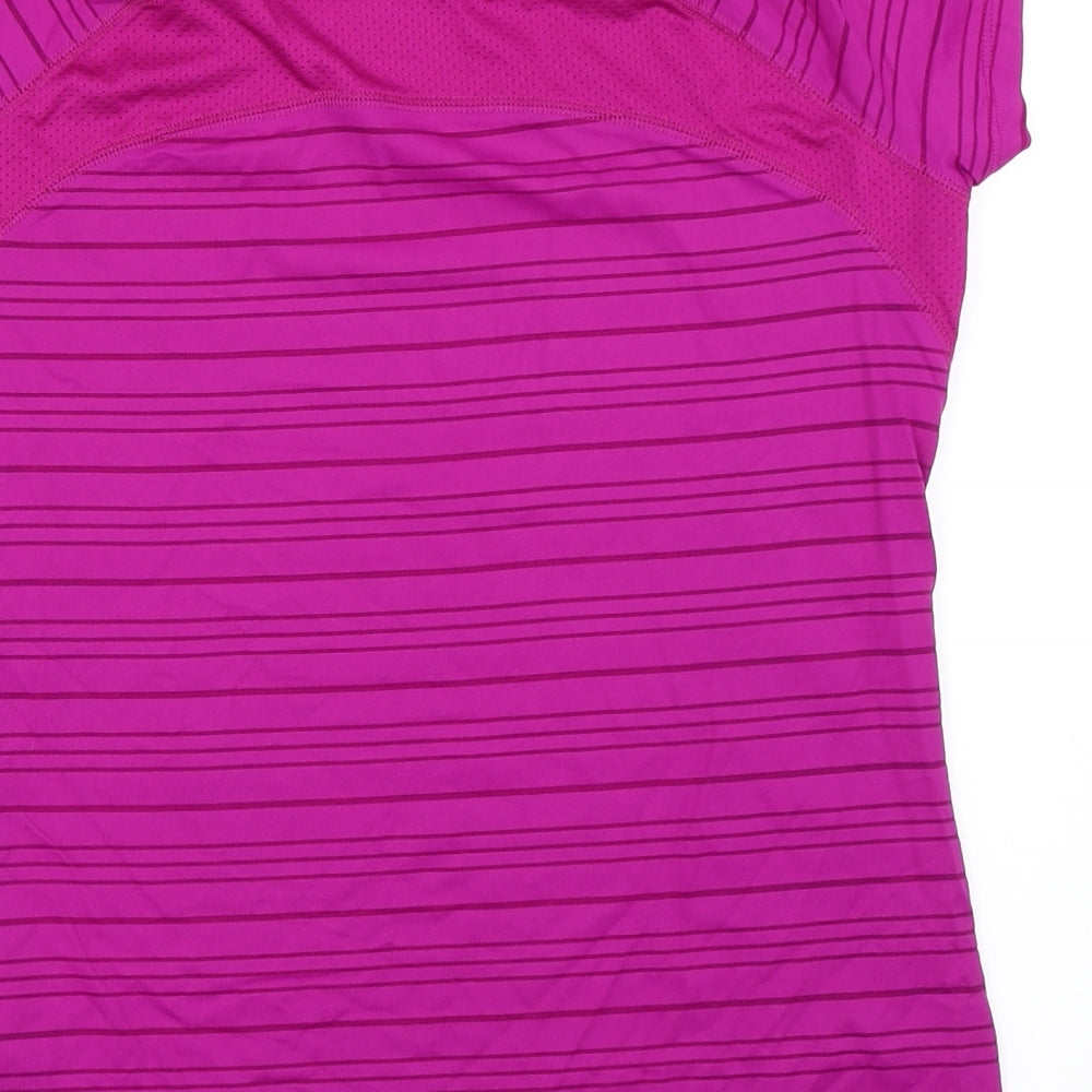 Marks and Spencer Womens Purple   Basic T-Shirt Size 16