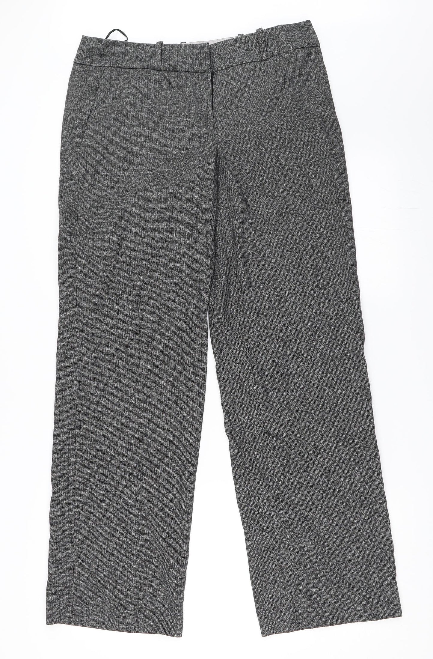 NEXT Womens Grey   Trousers  Size 10 L30.5 in