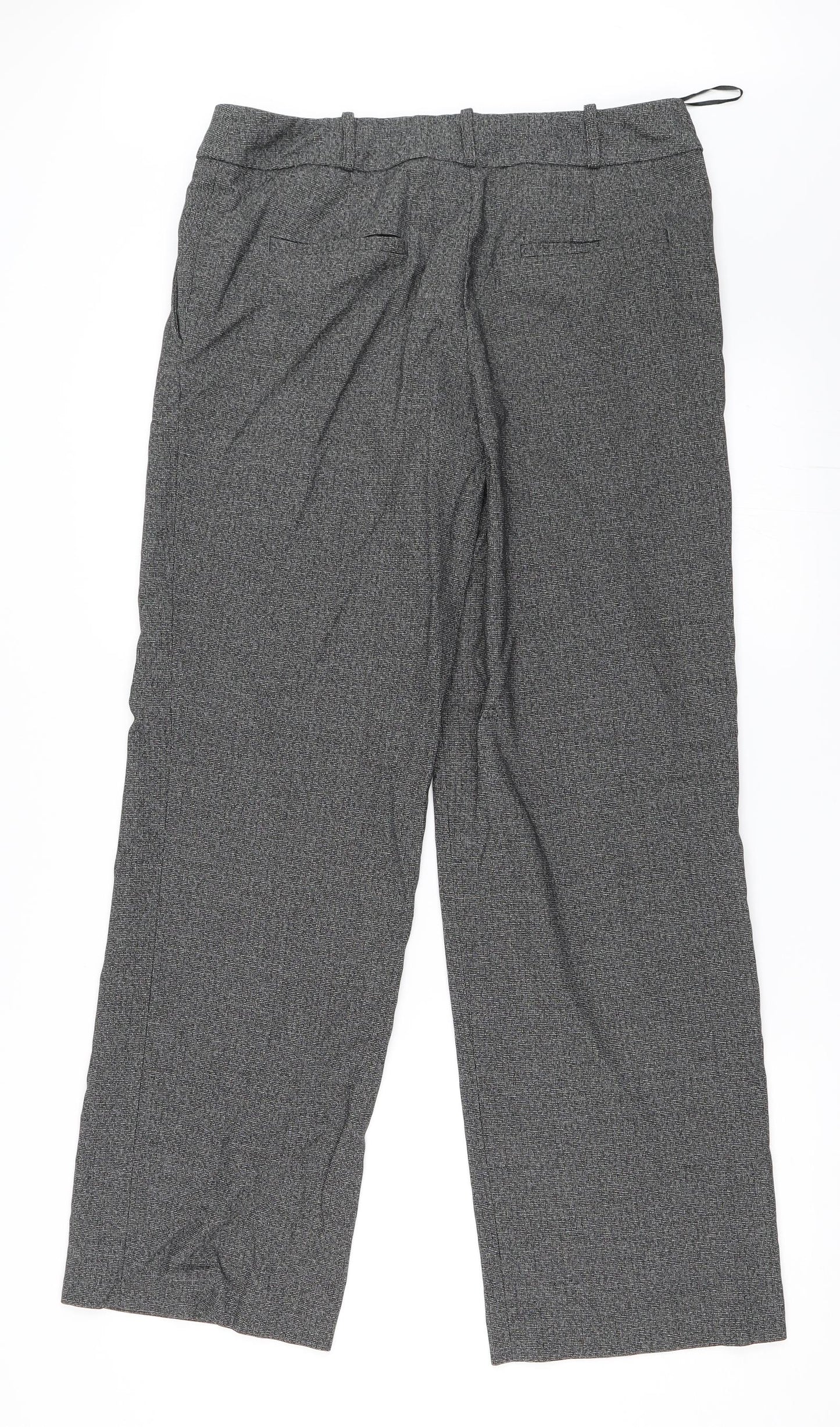 NEXT Womens Grey   Trousers  Size 10 L30.5 in