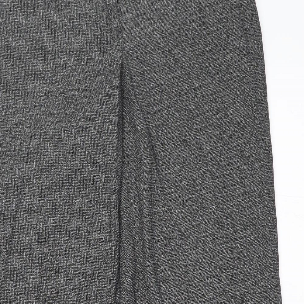 NEXT Womens Grey   Trousers  Size 10 L30.5 in