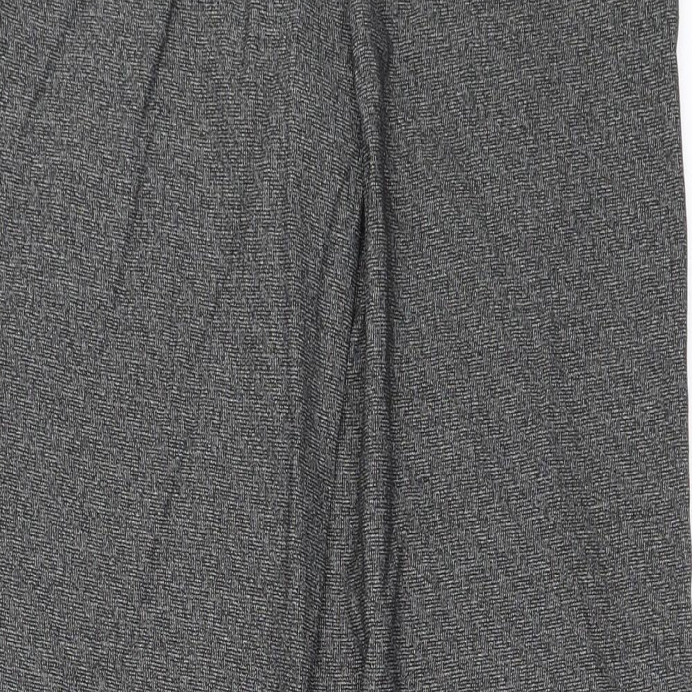 NEXT Womens Grey   Trousers  Size 10 L30.5 in